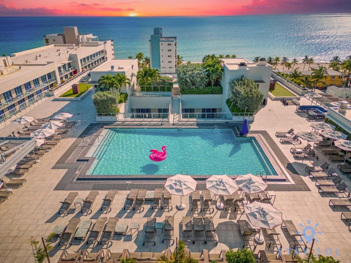 Perfect Relax - Rooftop Pool - Gym - Hot Tub Hollywood Eksteriør bilde